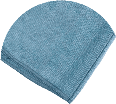 BLUE MICROFIBRE CLOTH